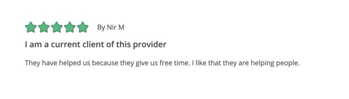 Trucare review 5 stars